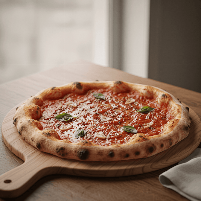Pizza Marinara Bild